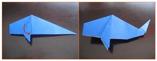 折り紙の簡単つるし雛　鯉のぼり作り方4